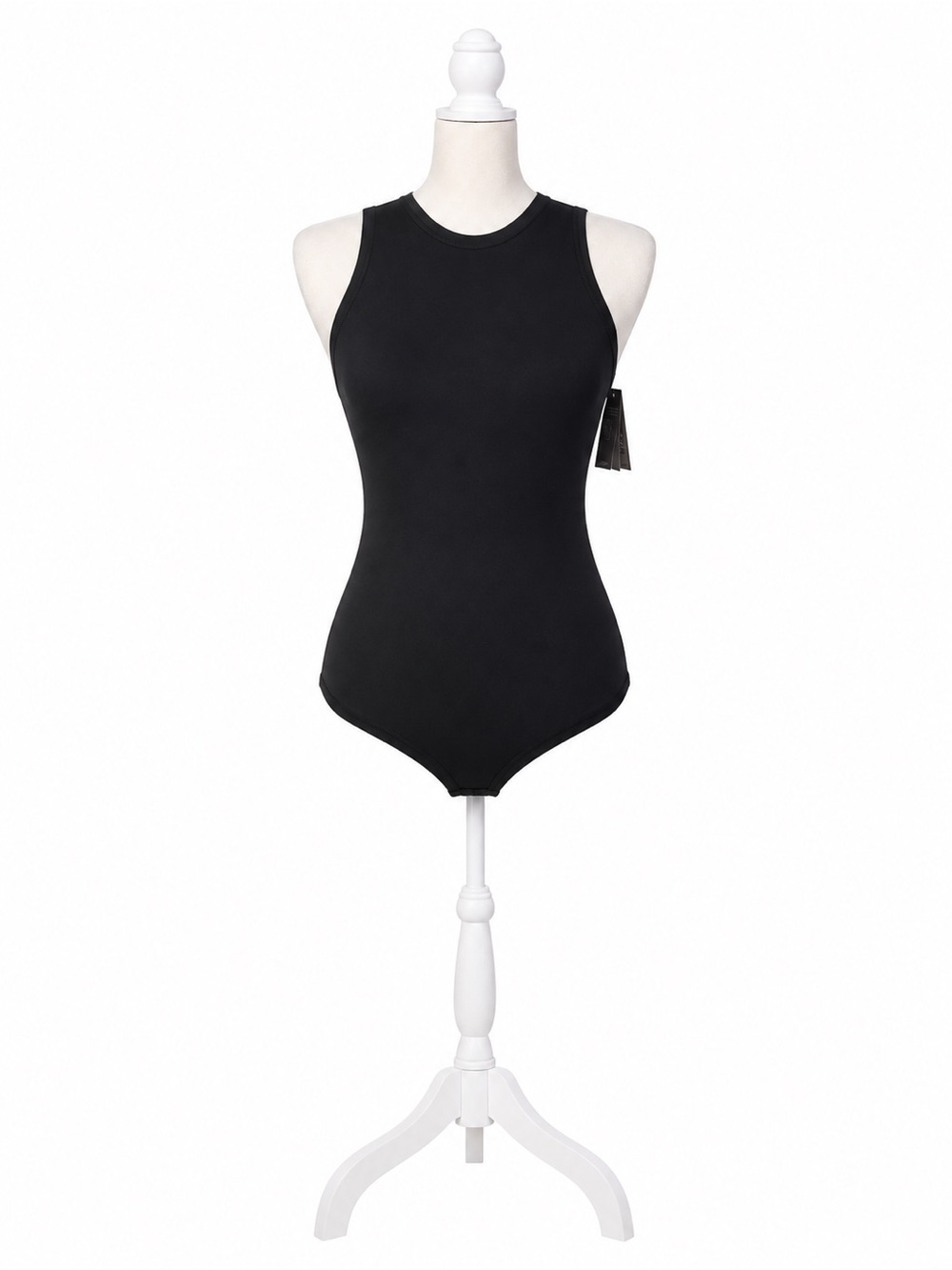 Auden Black Sleeveless High-Neck Bodysuit - Picture 2 of 3